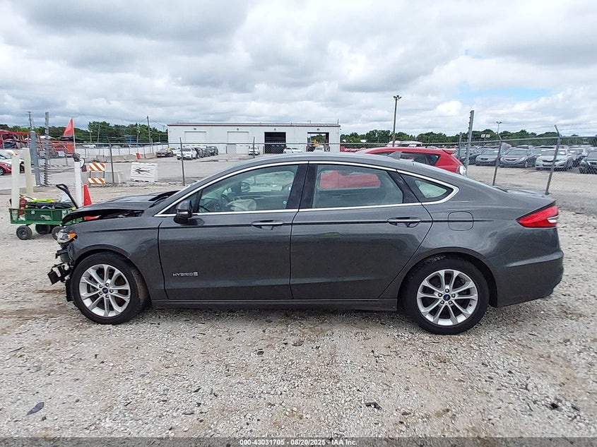 2019 FORD FUSION HYBRID SEL - 3FA6P0MUXKR255718