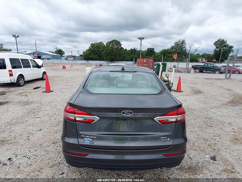 2019 FORD FUSION HYBRID SEL - 3FA6P0MUXKR255718