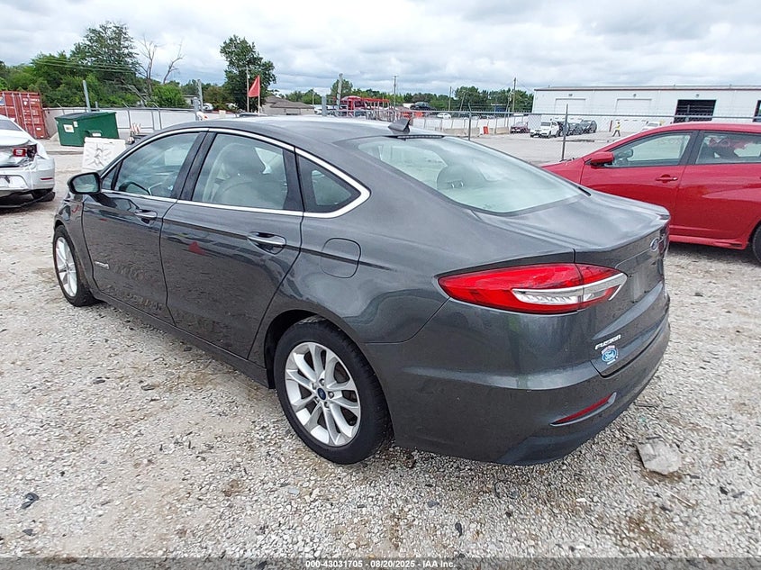 2019 FORD FUSION HYBRID SEL - 3FA6P0MUXKR255718