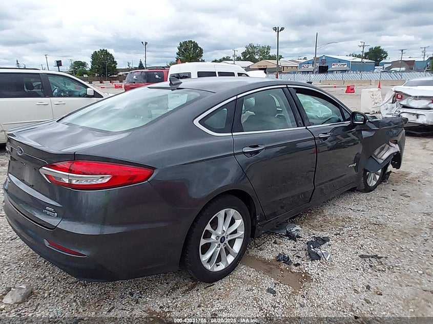 2019 FORD FUSION HYBRID SEL - 3FA6P0MUXKR255718