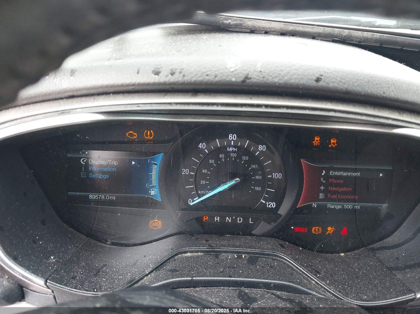 2019 FORD FUSION HYBRID SEL - 3FA6P0MUXKR255718