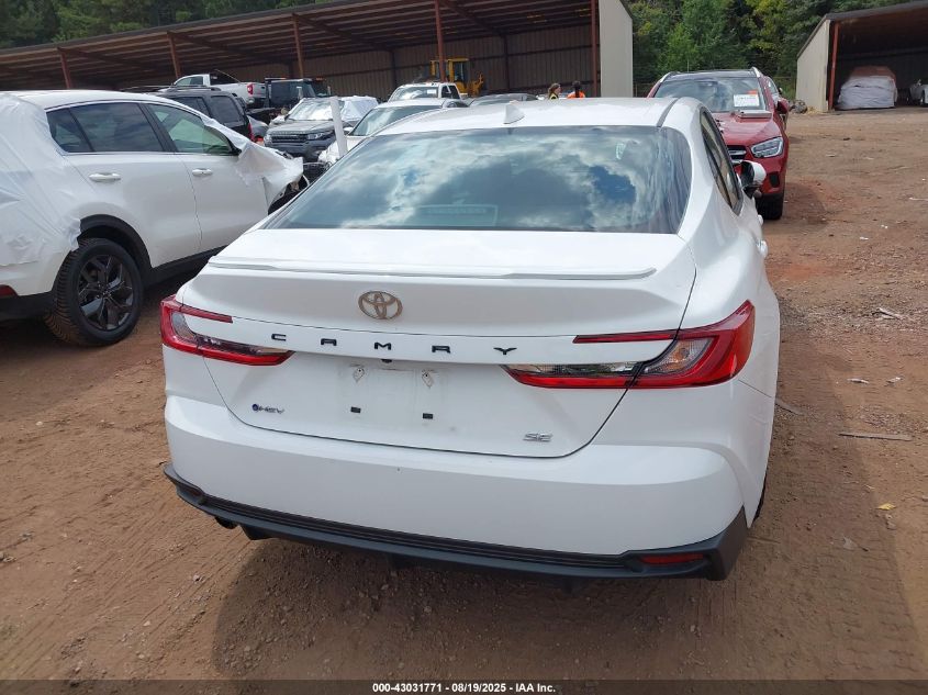 2025 Toyota Camry - 4T1DAACK5SU055603