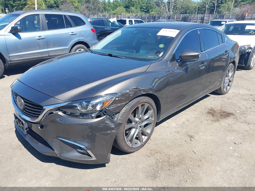 2017 Mazda 6 2.5 Grand Touring Brown Lot 111043031828 Vin JM1GL1W54H1136359
