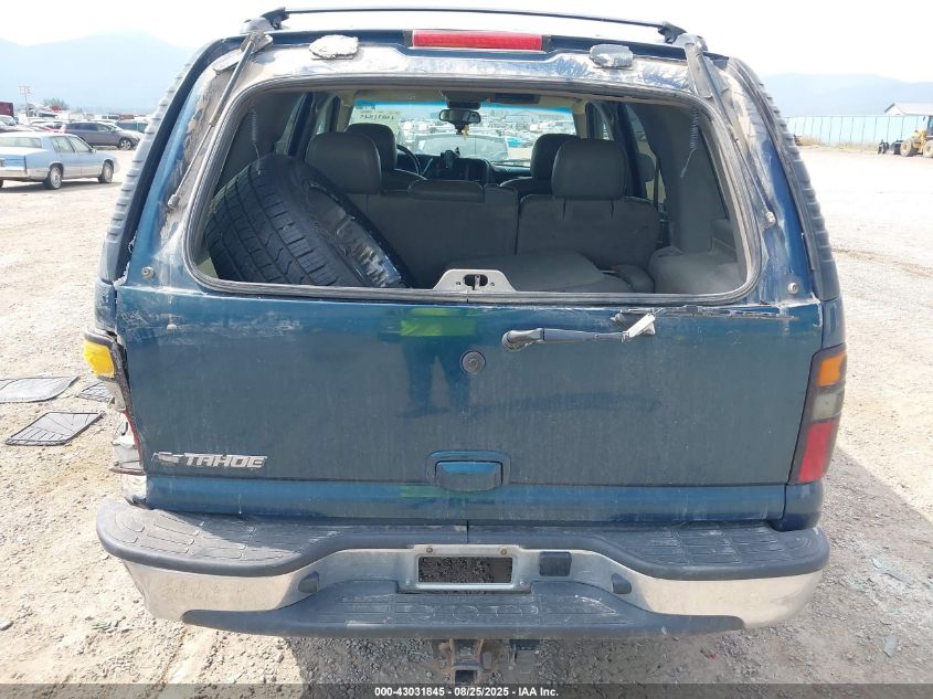 2006 Chevrolet Tahoe Lt VIN: 1GNEK13Z36R162703 Lot: 43031845