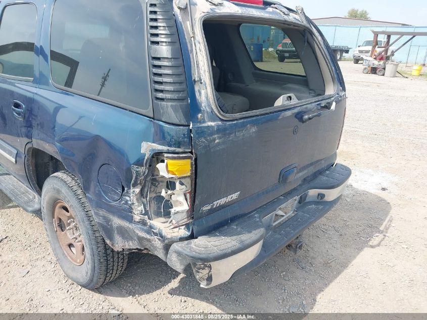 2006 Chevrolet Tahoe Lt VIN: 1GNEK13Z36R162703 Lot: 43031845