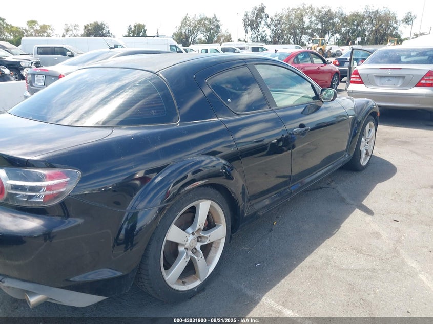 2004 Mazda Rx-8 6 Speed Manual VIN: JM1FE173440103624 Lot: 43031900