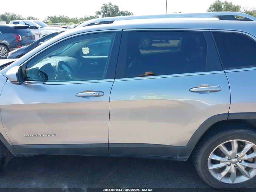 2016 JEEP CHEROKEE LIMITED 1C4PJMDB3GW151758