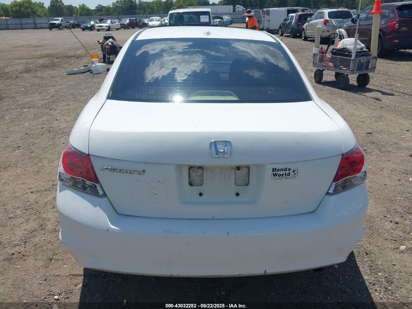 2009 Honda Accord 2.4 Ex-L VIN: 1HGCP268X9A091403 Lot: 43032282