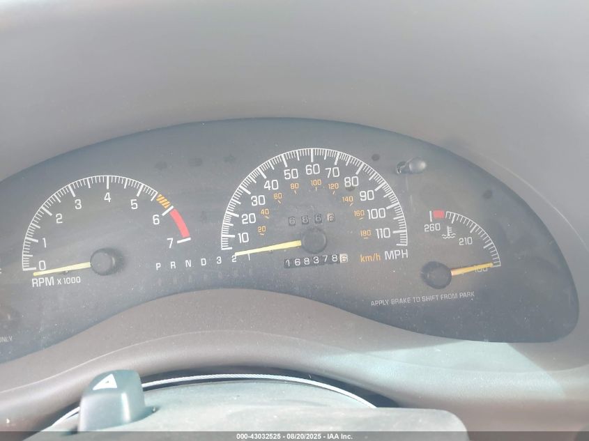 1997 Pontiac Grand Prix Gt VIN: 1G2WP1212VF212103 Lot: 43032525