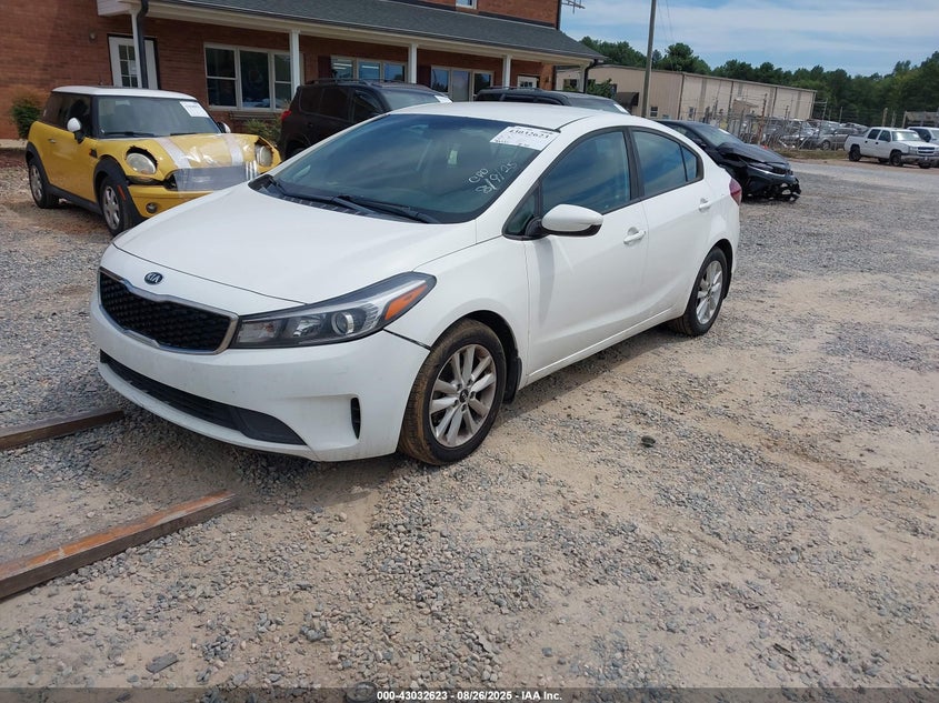 Vin: 3kpfl4a74he116308, lot: 43526758, kia forte s 20172