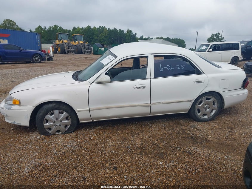 2000 Mazda 626 Es/Lx VIN: 1YVGF22CXY5148732 Lot: 43032644