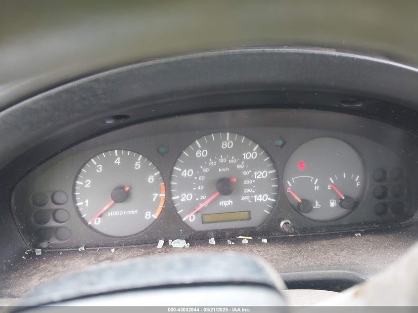 2000 Mazda 626 Es/Lx VIN: 1YVGF22CXY5148732 Lot: 43032644