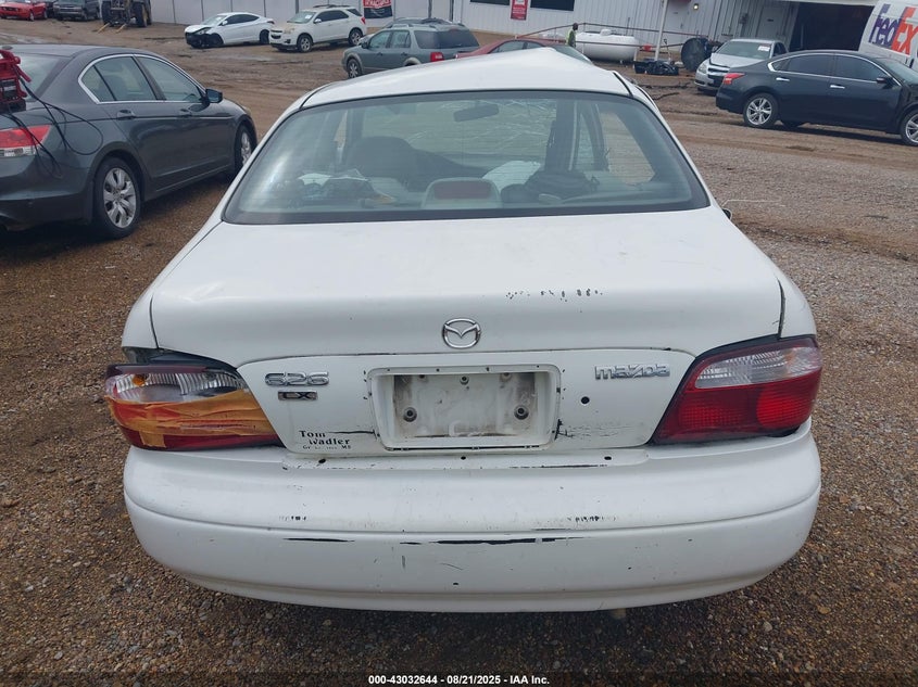 2000 Mazda 626 Es/Lx VIN: 1YVGF22CXY5148732 Lot: 43032644