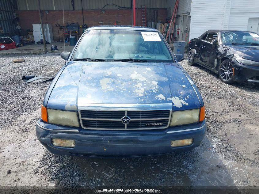 1990 Dodge Spirit VIN: 1B3XA46K4LF740648 Lot: 43032814