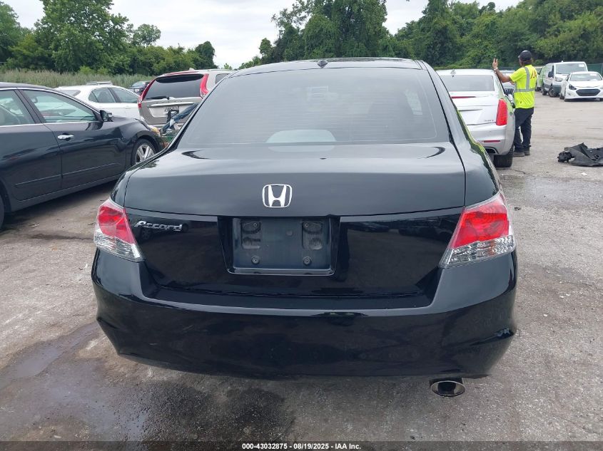 2010 Honda Accord 2.4 Ex-L VIN: 1HGCP2F8XAA117924 Lot: 43032875