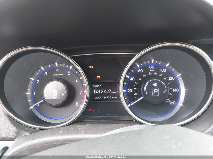 2011 Hyundai Sonata Gls VIN: 5NPEB4AC4BH119238 Lot: 43032890