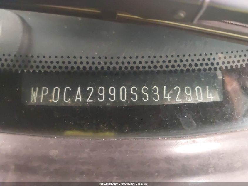 1995 Porsche 911 - WP0CA2990SS342904