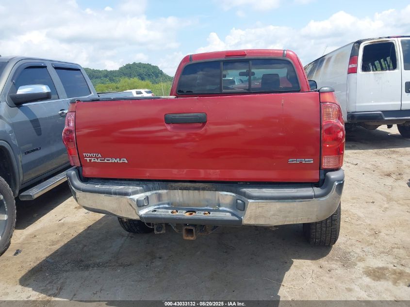 2007 Toyota Tacoma VIN: 5TEUX42N27Z349510 Lot: 43033132