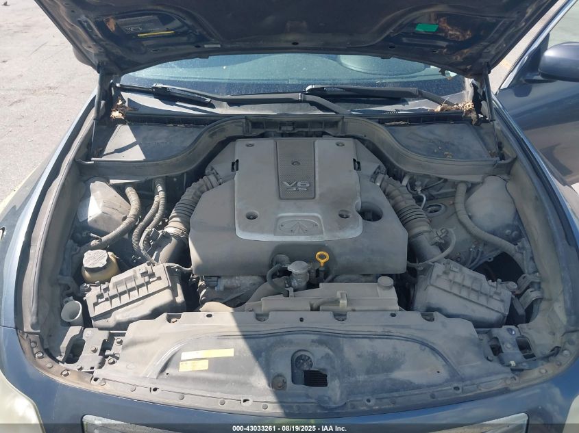 2007 Infiniti G35X VIN: JNKBV61F27M803264 Lot: 43033261