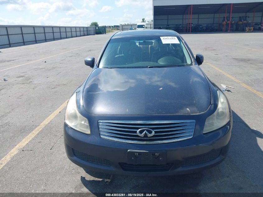 2007 Infiniti G35X VIN: JNKBV61F27M803264 Lot: 43033261