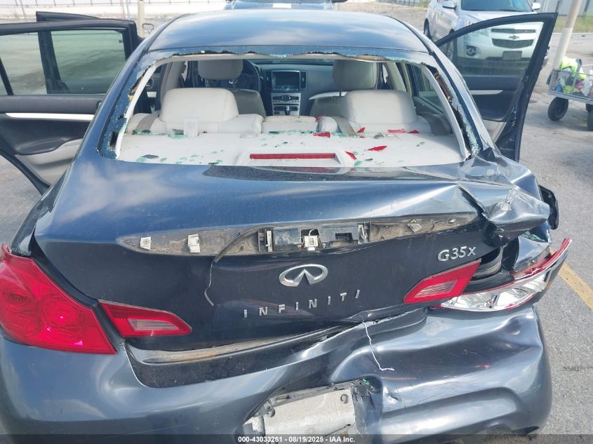 2007 Infiniti G35X VIN: JNKBV61F27M803264 Lot: 43033261