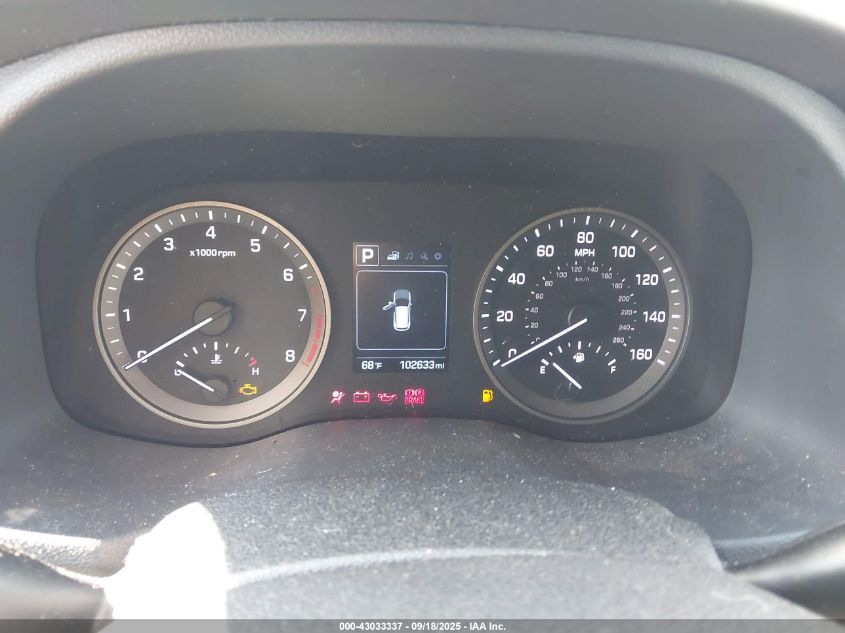 2017 Hyundai Tucson Limited VIN: KM8J33A28HU371663 Lot: 43033337