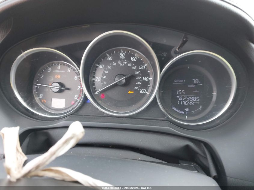 2016 Mazda Mazda6 I Touring VIN: JM1GJ1V54G1448929 Lot: 43033343