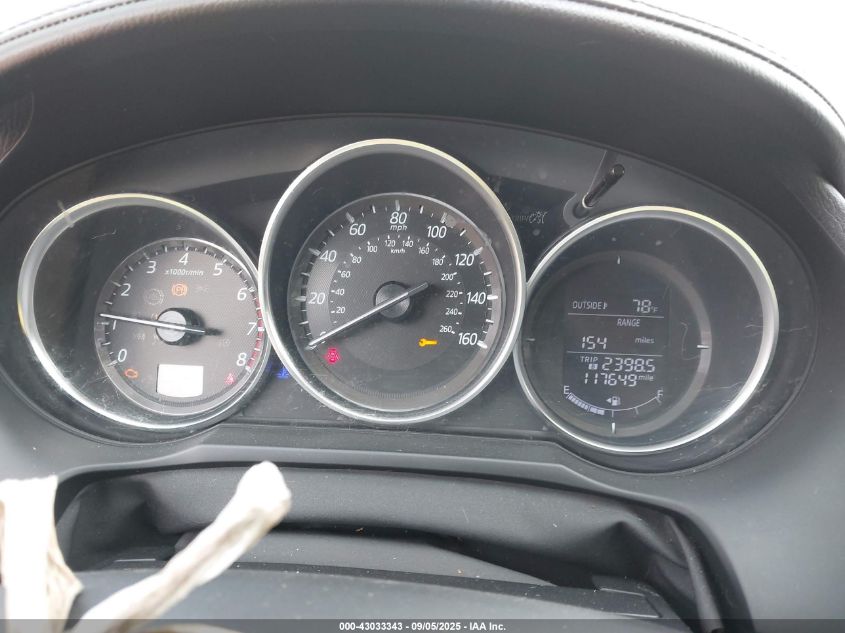 2016 Mazda Mazda6 I Touring VIN: JM1GJ1V54G1448929 Lot: 43033343