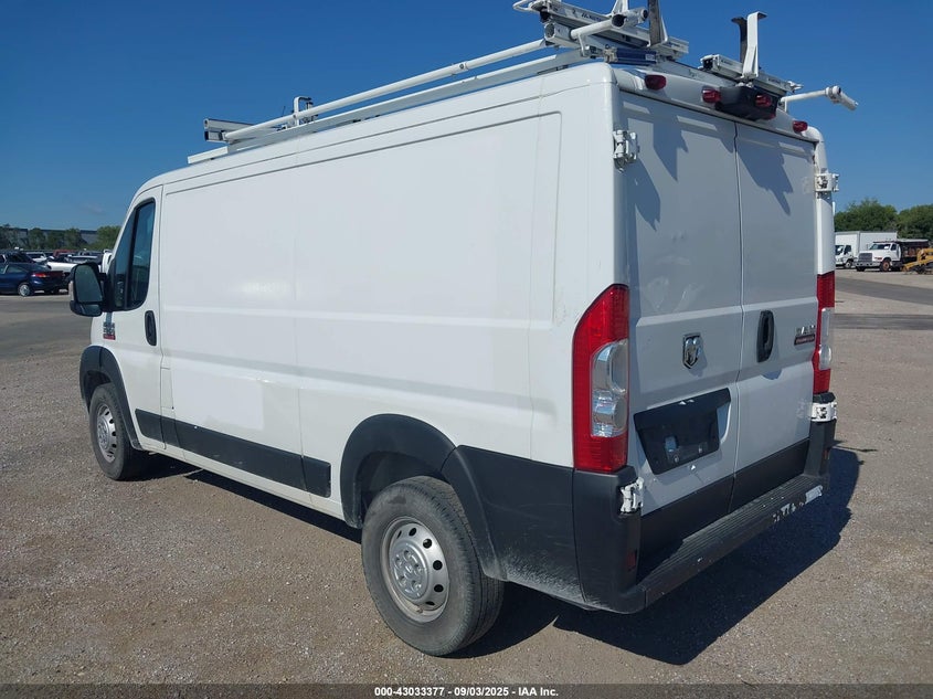 Vin: 3c6trvag5le131486, lot: 43527512, ram promaster 1500 low roof 136 wb 20203