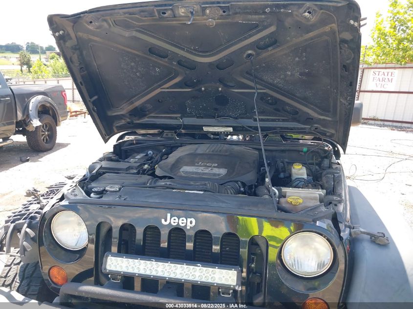 2012 Jeep Wrangler Unlimited Sport VIN: 1C4BJWDG1CL218368 Lot: 43033514