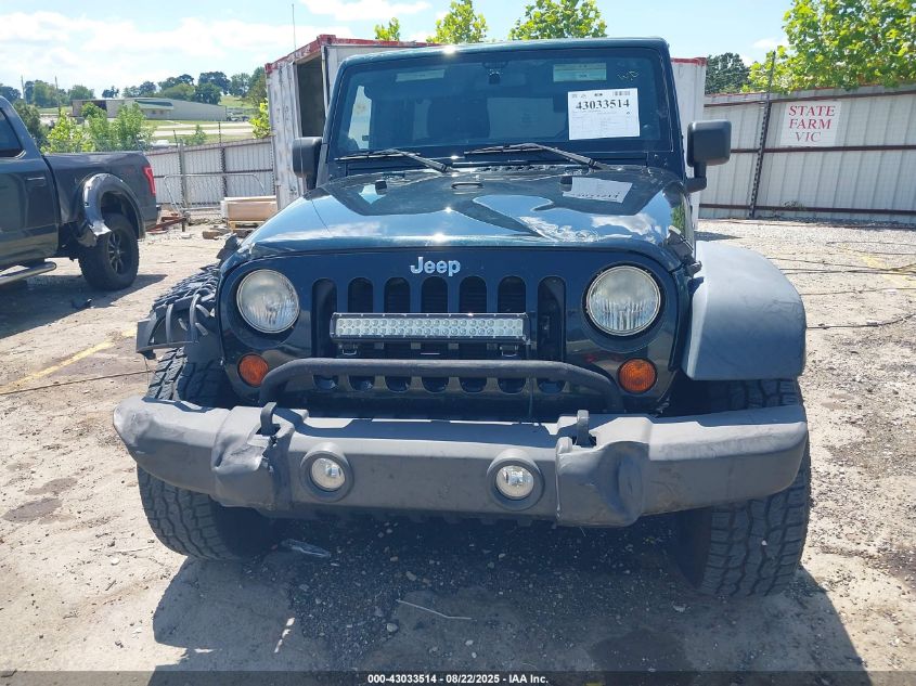 2012 Jeep Wrangler Unlimited Sport VIN: 1C4BJWDG1CL218368 Lot: 43033514