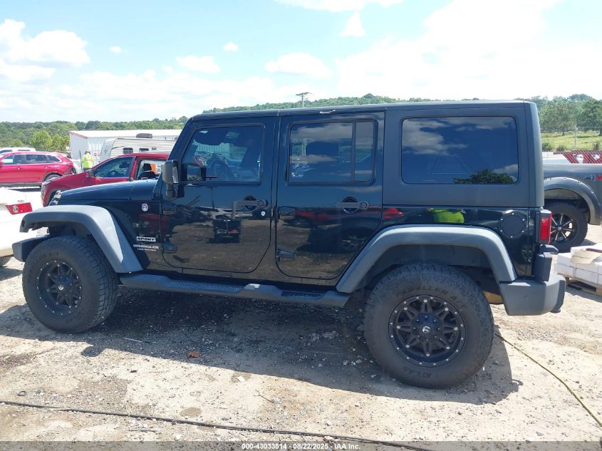 2012 Jeep Wrangler Unlimited Sport VIN: 1C4BJWDG1CL218368 Lot: 43033514