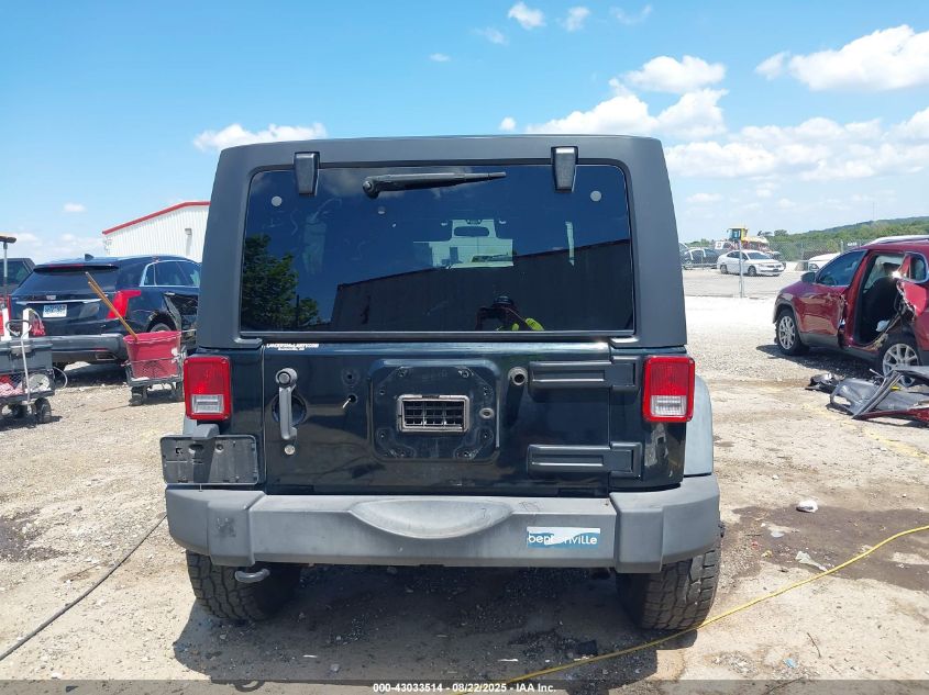 2012 Jeep Wrangler Unlimited Sport VIN: 1C4BJWDG1CL218368 Lot: 43033514