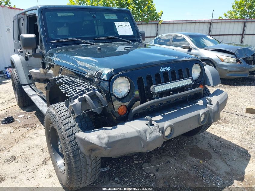 2012 Jeep Wrangler Unlimited Sport VIN: 1C4BJWDG1CL218368 Lot: 43033514