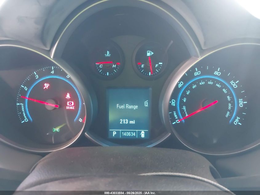 2011 Chevrolet Cruze Lt VIN: 1G1PE5S93B7278399 Lot: 43033554