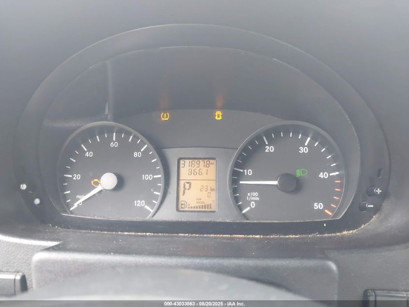 2011 Mercedes-Benz Sprinter 2500 High Roof VIN: WD3PE8CB0B5573735 Lot: 43033563