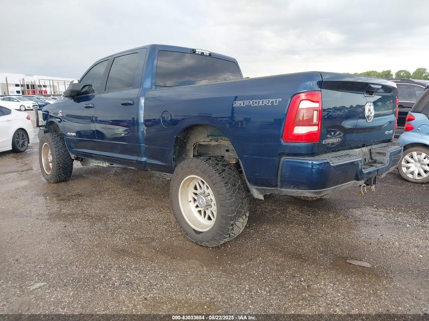 Vin: 3c6ur5dl9kg653523, lot: 43527819, ram 2500 big horn  4x4 6'4 box 20193