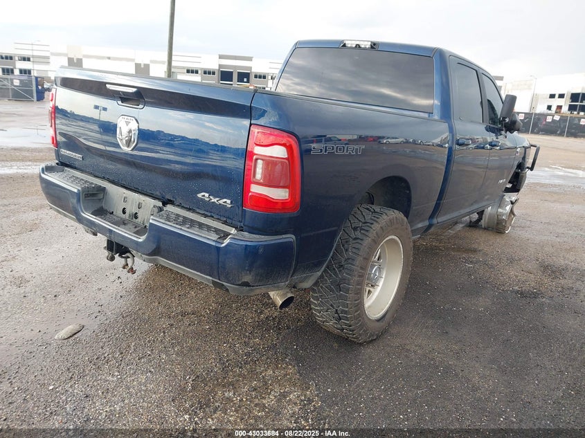Vin: 3c6ur5dl9kg653523, lot: 43527819, ram 2500 big horn  4x4 6'4 box 20194