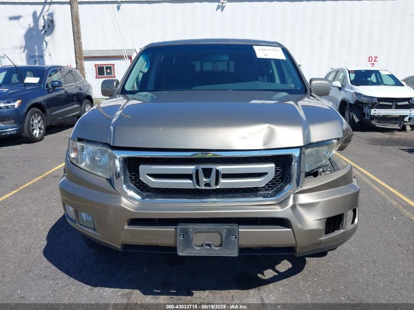 2009 Honda Ridgeline Rtl VIN: 5FPYK16589B102528 Lot: 43033715
