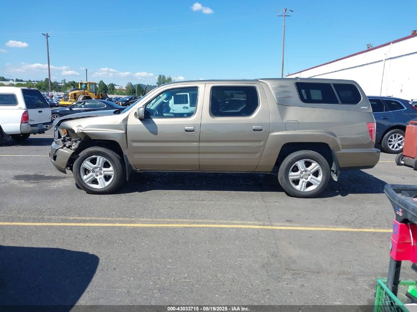 2009 Honda Ridgeline Rtl VIN: 5FPYK16589B102528 Lot: 43033715