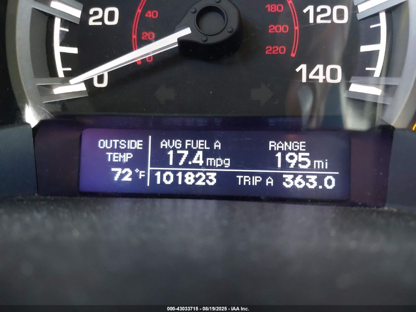 2009 Honda Ridgeline Rtl VIN: 5FPYK16589B102528 Lot: 43033715