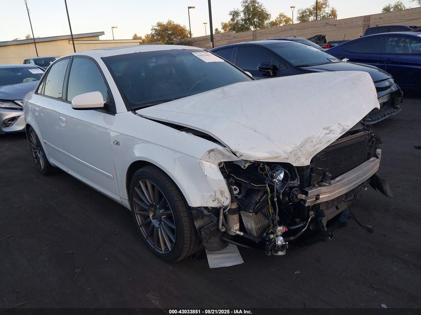 WAUEF78EX8A048816 2008 Audi A4 2.0T/2.0T Special Edition auction photo 1