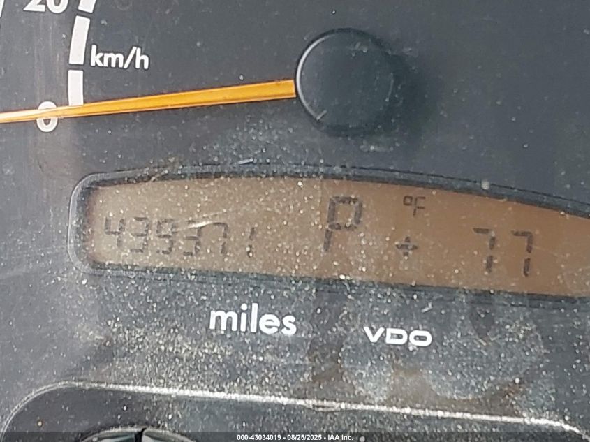 2003 Dodge Sprinter Van 2500 Super High Ceiling VIN: WD2YD742435496387 Lot: 43034019