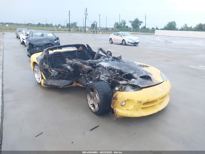 2001 Dodge Viper Rt/10 VIN: 1B3ER65E81V703127 Lot: 43034093