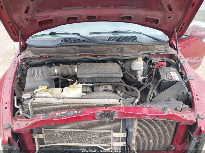 2007 Dodge Ram 1500 Slt VIN: 1D7HA18P77S212776 Lot: 43034101