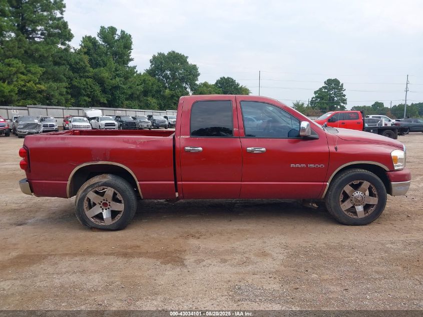 2007 Dodge Ram 1500 Slt VIN: 1D7HA18P77S212776 Lot: 43034101