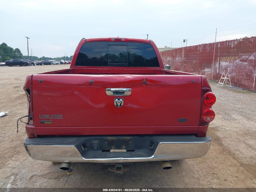2007 Dodge Ram 1500 Slt VIN: 1D7HA18P77S212776 Lot: 43034101