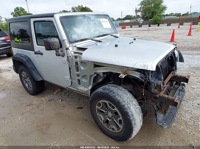 1J4FA24137L229359 2007 Jeep Wrangler X auction photo 1