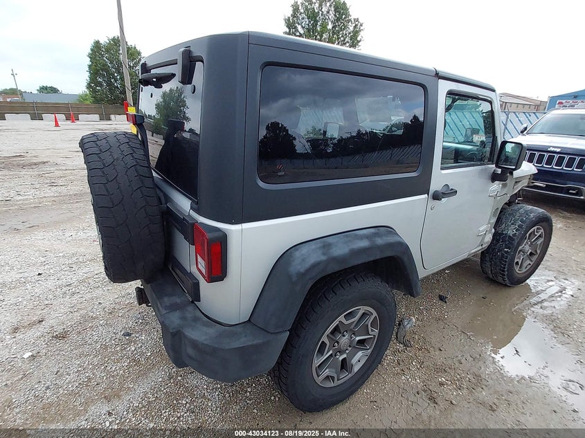 1J4FA24137L229359 2007 JEEP WRANGLER photo no. 4