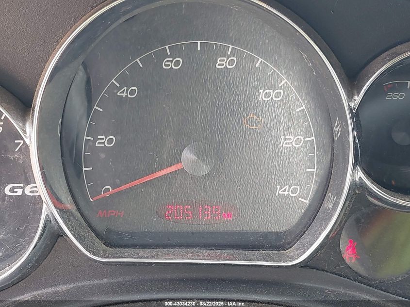 2007 Pontiac G6 Gt VIN: 1G2ZH58N874168098 Lot: 43034230